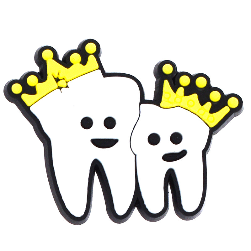 Crown Tooth At the Dentist 820-06 Shoe Charm