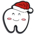 Christmas hat tooth At the Dentist 820-11 Shoe Charm