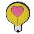 Love heart light bulb 88-12 Shoe Charm