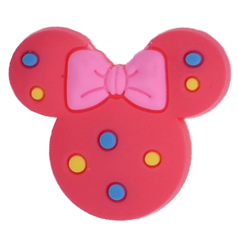 Blue spot ears Mickey shape 91-29 Shoe Charm