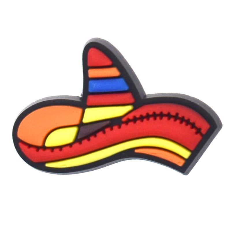 Sombrero peak hat Footwear Charm for Clog Footwear - Kawaii Gift Accessory image 0