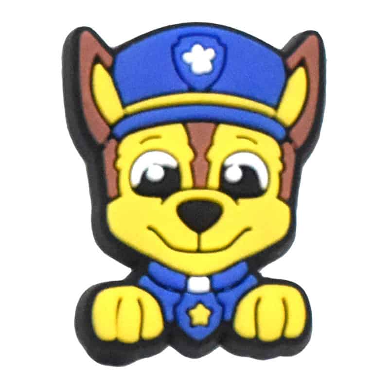 Shoe Charm - Chase team member Paw Patrol Aesthetic Clog Accessory for Clogs image 0