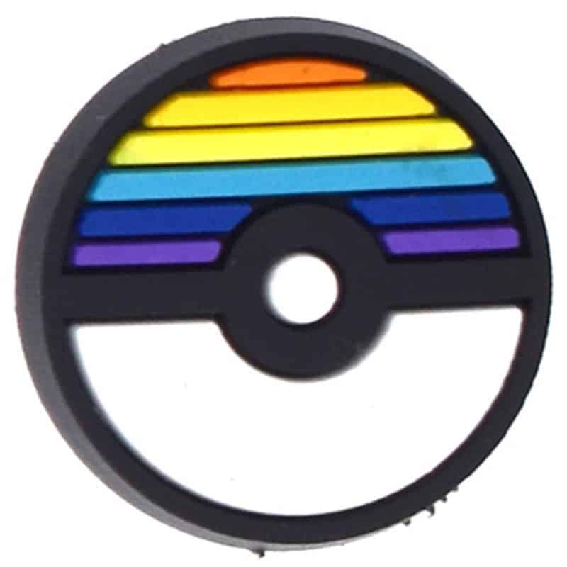 Cute Pride CD Clog Charm for Clogs - Rainbow Gift image 0