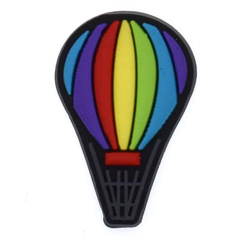 Bright Up Up and AGAY Footwear Charm for Clogs - Rainbow UK image 0