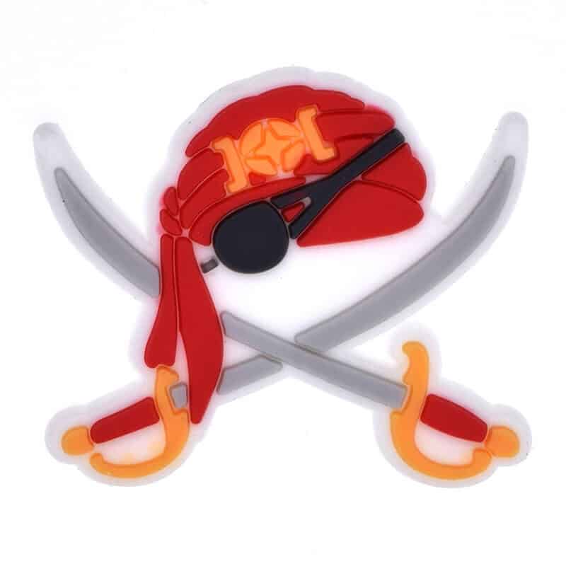 Pirate Swords Shoe Accessory for Clogs - Aesthetic Ocean Novelty Gift image 0