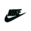 NIKE Swoosh logo black  MQ087-124 Shoe Charm