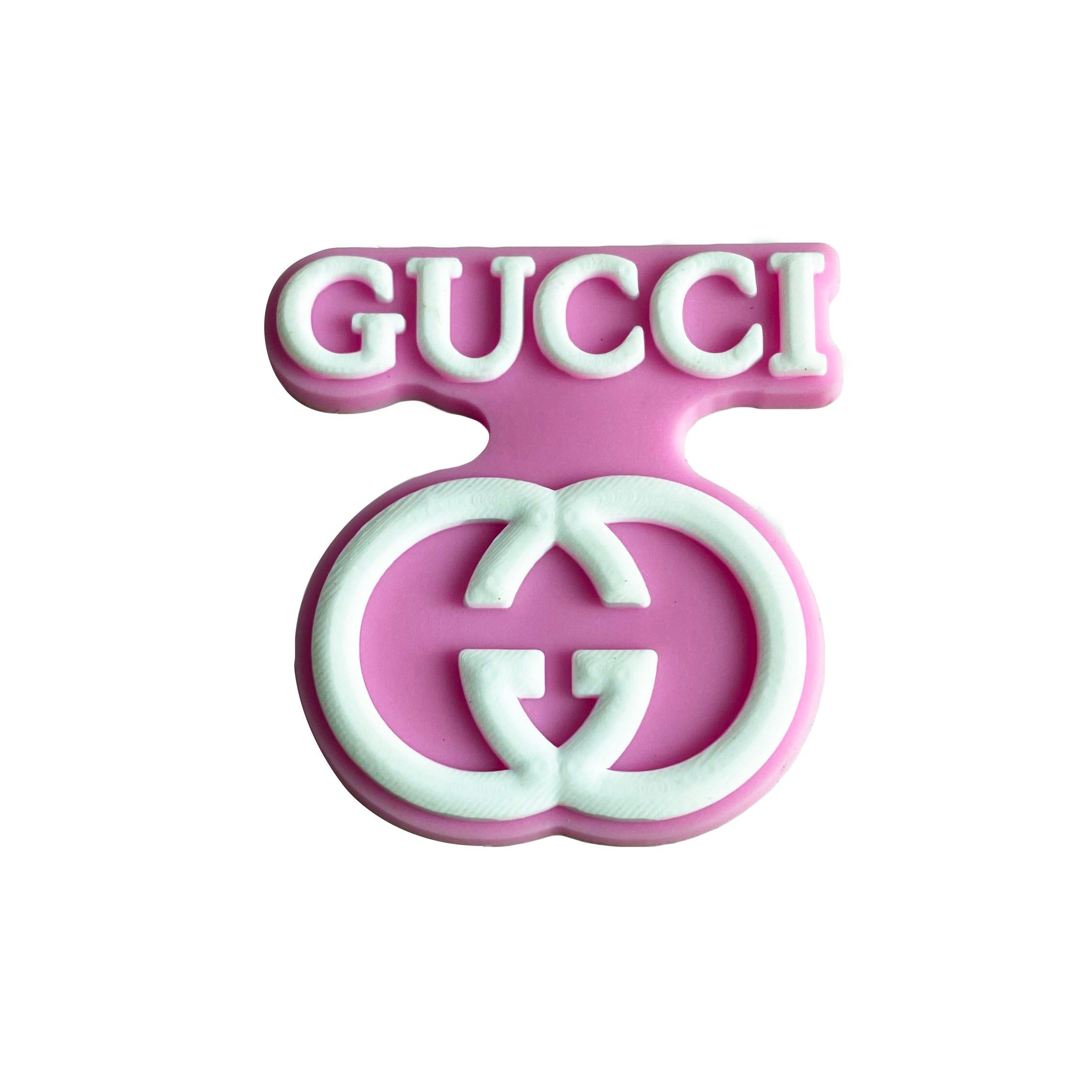 Gucci stylised badge pink 087-20 Shoe Charm