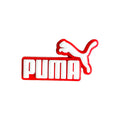 PUMA stylised with animal logo red MQ087-03 Shoe Charm