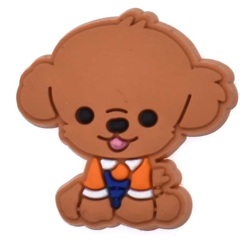 Cute puppy Shoe Charm for Clogs - Cool Dog Accessory UK image 0