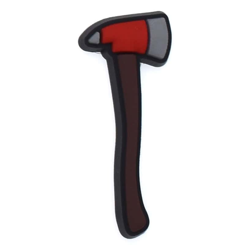 Firemans axe Shoe Charm for Clogs - Aesthetic Emergency Gift Accessory image 0