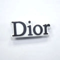 DIOR French Luxury block logo black on white MQ087-129 Shoe Charm