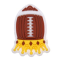 American football rocket Novelty Clog Accessory for Clog Style Shoes image 0