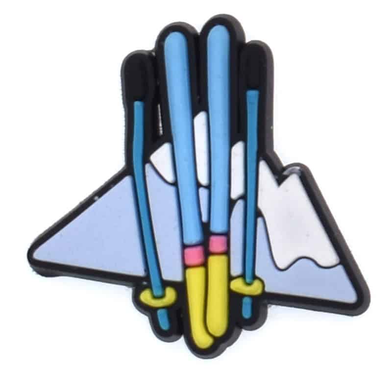 Kawaii Ski's mountain Footwear Charm for Clog Footwear - Sports UK image 0