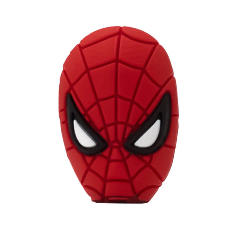 3D Spiderman full face red mask 3D Standing Charm 3D302-02 - Shoe Charm