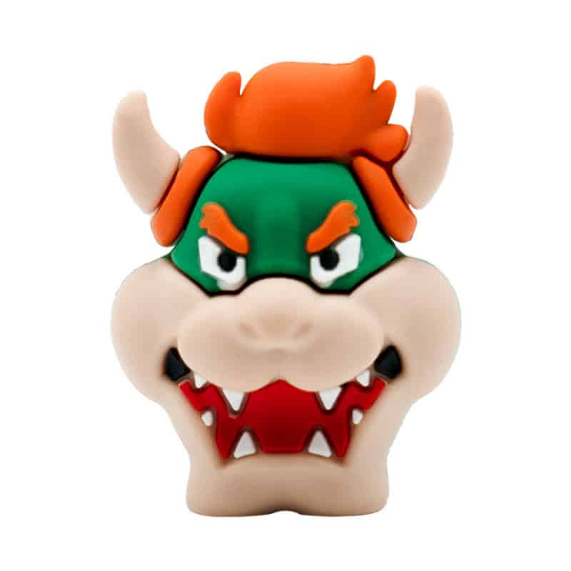 3D King Bowser from Mario 3D Standing Charm 3D306-06 - Shoe Charm