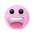 3D Big Grin Pink Ball Emoji 3D Standing Charm 3D307-01 - Shoe Charm