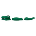 3D Green Crockodile 3 piece, head, body & tail 3D Standing Charm 3D308-19 - Shoe Charm