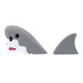 3D Leaping shark 2 piece set 3D Standing Charm 3D308-24 - Shoe Charm