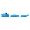 3D Blue Snake 3 piece, head, body & tail 3D Standing Charm 3D308-40 - Shoe Charm