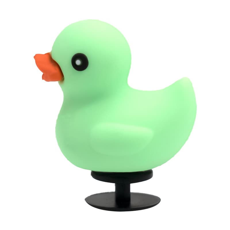 3D Baby duck, green 3D Standing Charm 3D308-54 - Shoe Charm