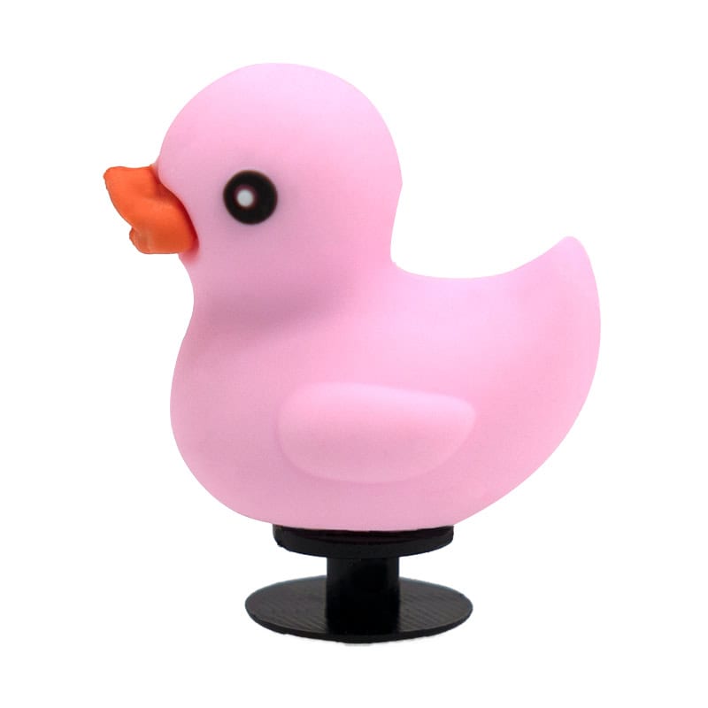 3D Baby duck, pink 3D Standing Charm 3D308-56 - Shoe Charm