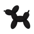 3D Balloon dog black 3D Standing Charm 3D309-13 - Shoe Charm