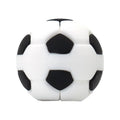 3D Soccer football white/green 3D Standing Charm 3D311-04 - Shoe Charm