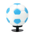3D Soccerfootball white/blue 3D Standing Charm 3D311-15 - Shoe Charm