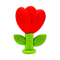3D Red Tulip flower 3D Standing Charm 3D312-07 - Shoe Charm