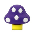 3D Toadstool purple white spot 3D Standing Charm 3D312-19 - Shoe Charm