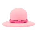 3D Pink Bowler hat 3D321-02 - Shoe Charm