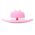 3D Cowboy Stockman Sheriff hat pink 3D321-05 - Shoe Charm