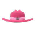 3D Cowboy Stockman Sheriff hat red3D321-06 - Shoe Charm