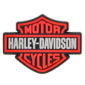 HARLEY DAVIDSON Red logo badge P9356-1 Shoe Charm