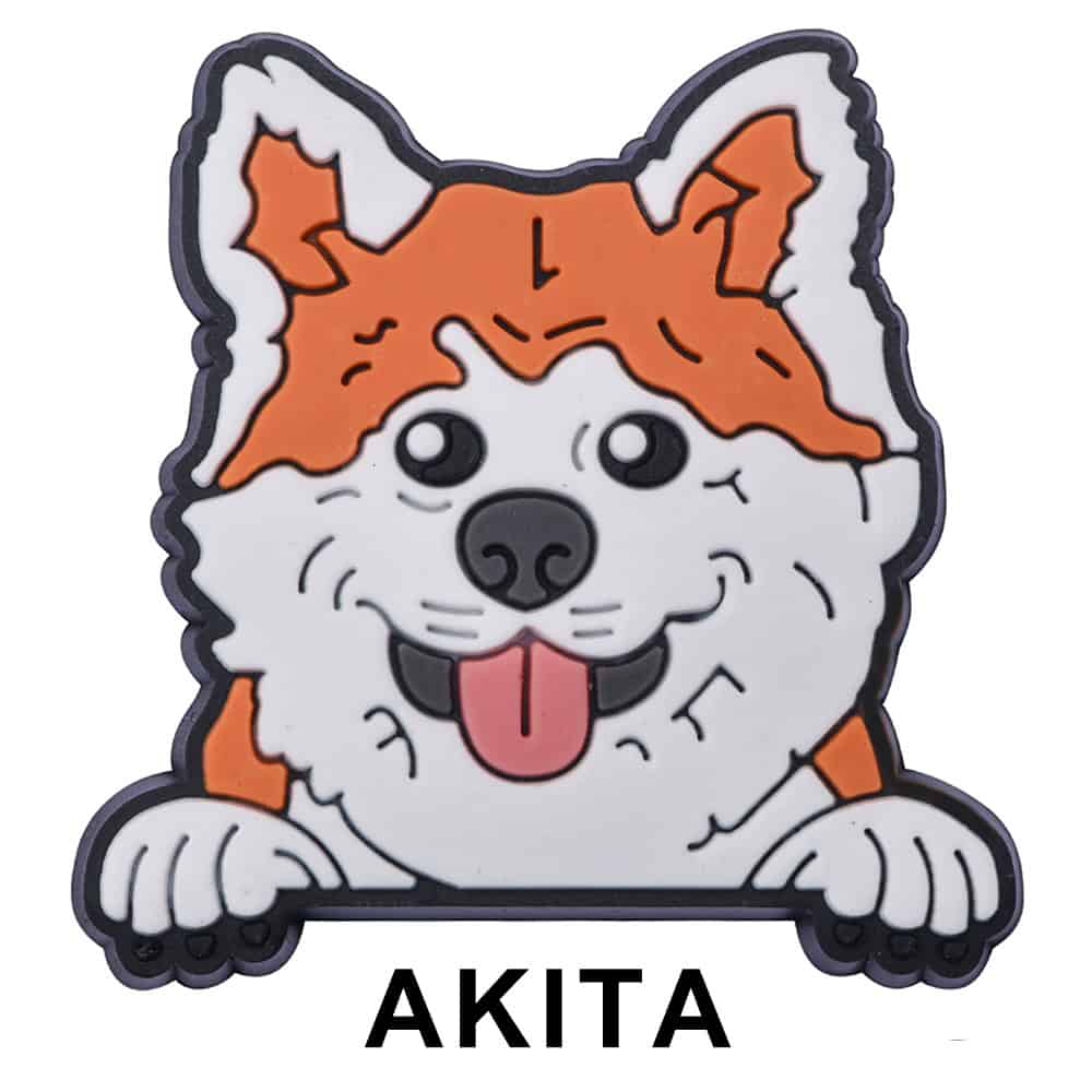Akita Dog P12645 Shoe Charm