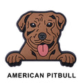 American Pitbull Dog P12647 Shoe Charm