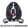 Bluetick Coon Hound Dog P12657 Shoe Charm