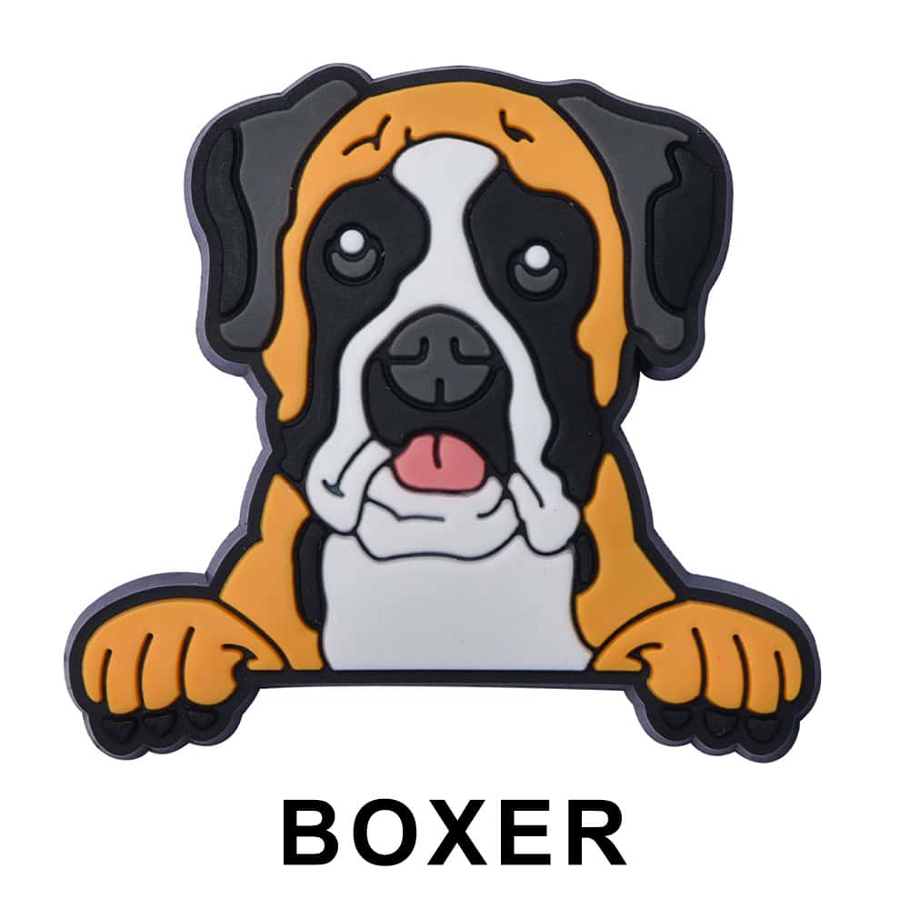 Boxer Dog P12660 Shoe Charm