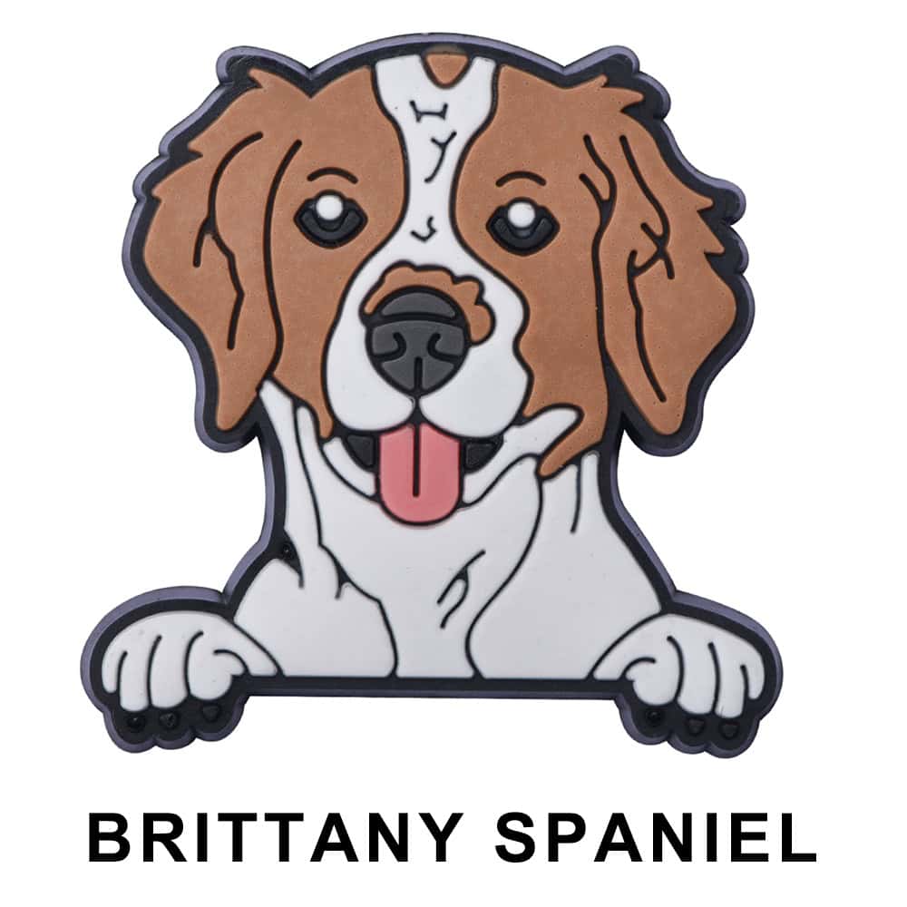 Brittany Spaniel Dog P12661 Shoe Charm