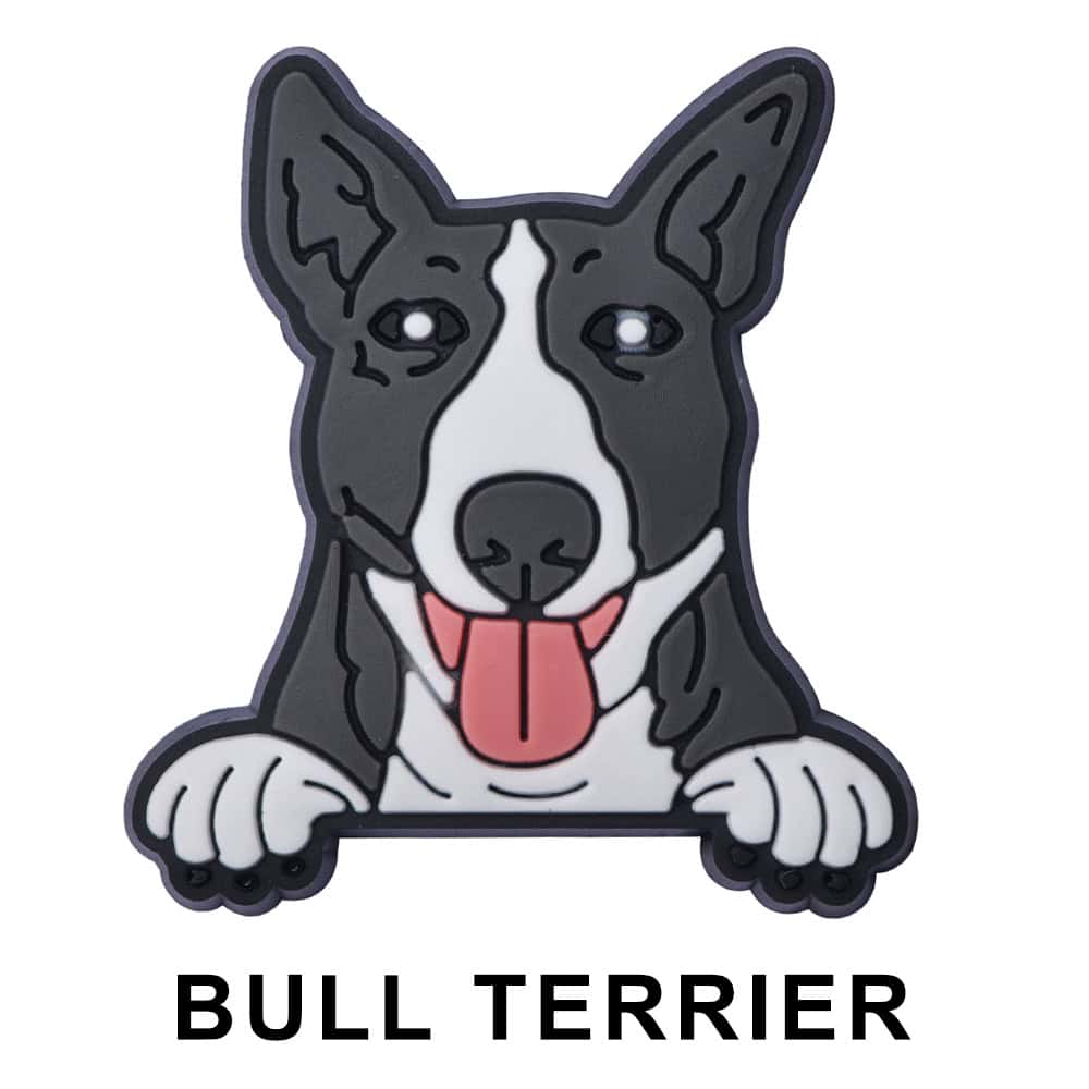 Bull Terrier Dog P12662 Shoe Charm