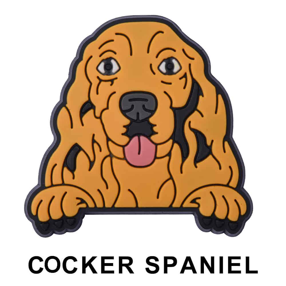Cocker Spaniel Dog P12673 Shoe Charm