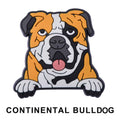 Continental Bulldog Dog P12675 Shoe Charm