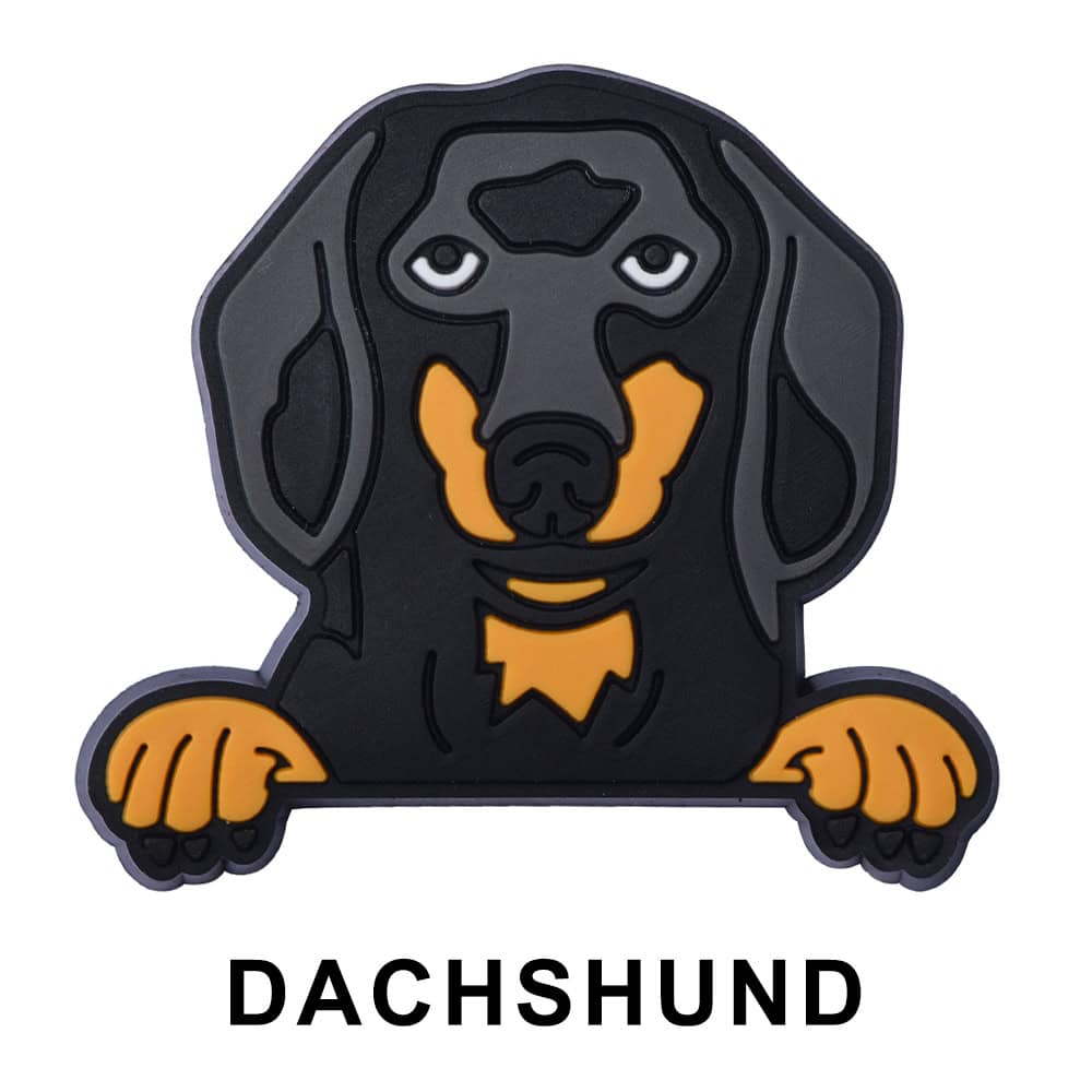 Dachhund Dog P12678 Shoe Charm