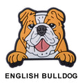 English Bulldog Dog P12681 Shoe Charm