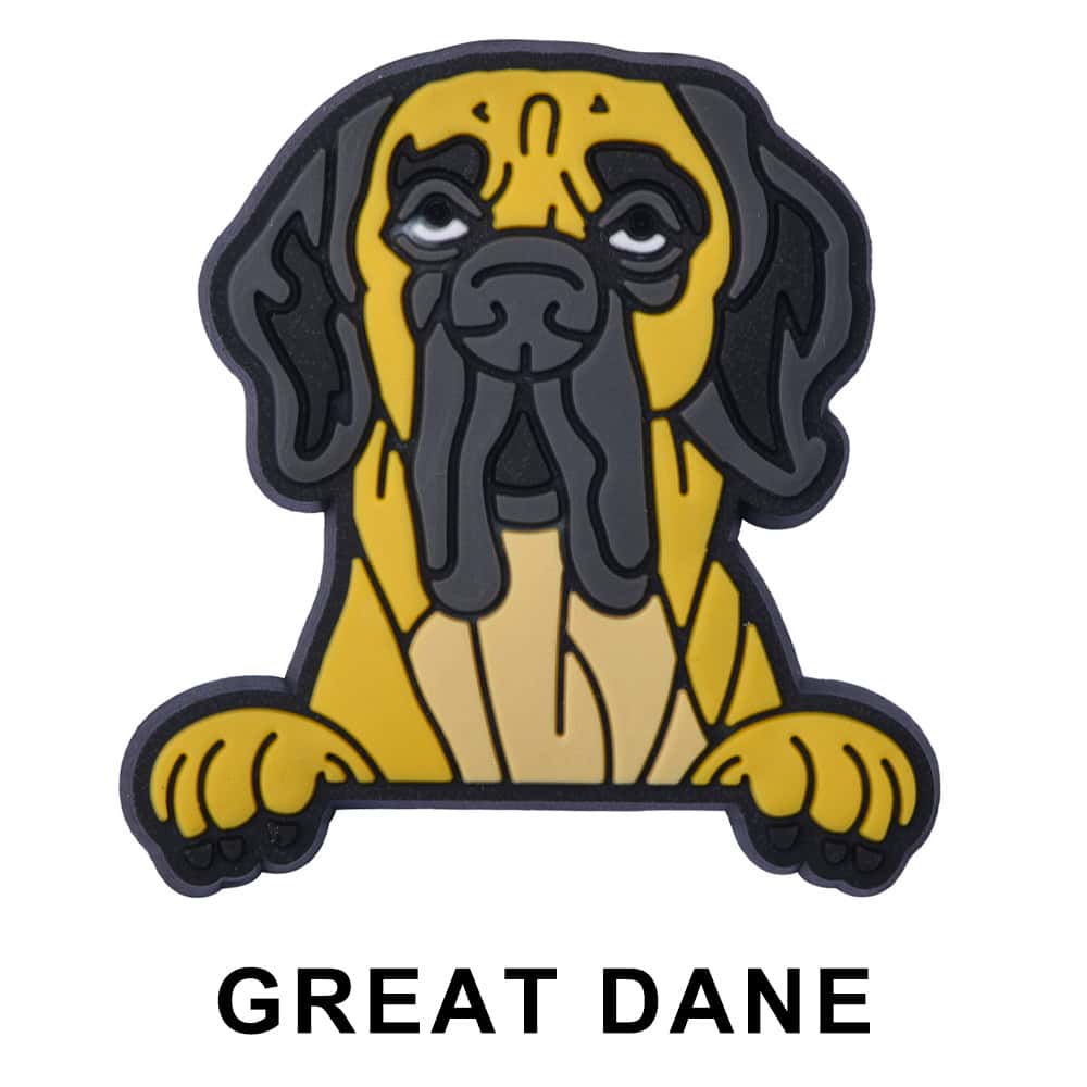 Great Dane Dog P12688 Shoe Charm