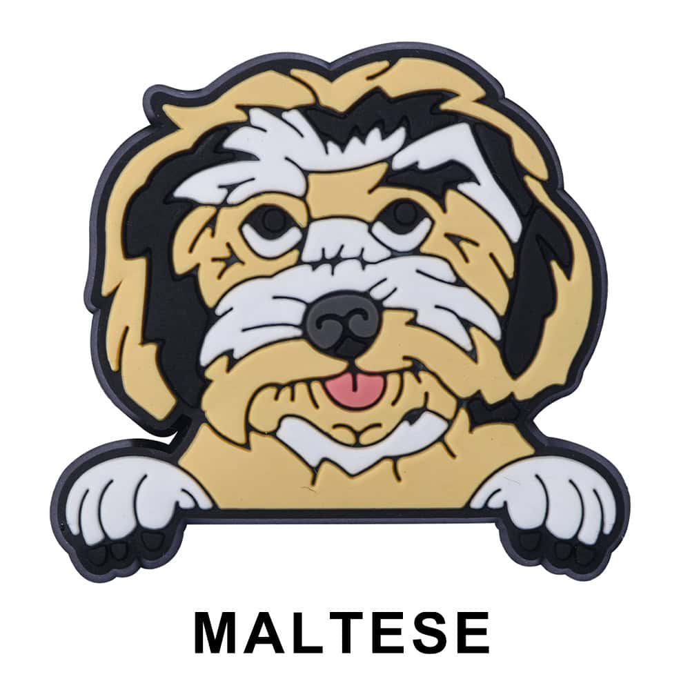 Maltese Dog P12696 Shoe Charm