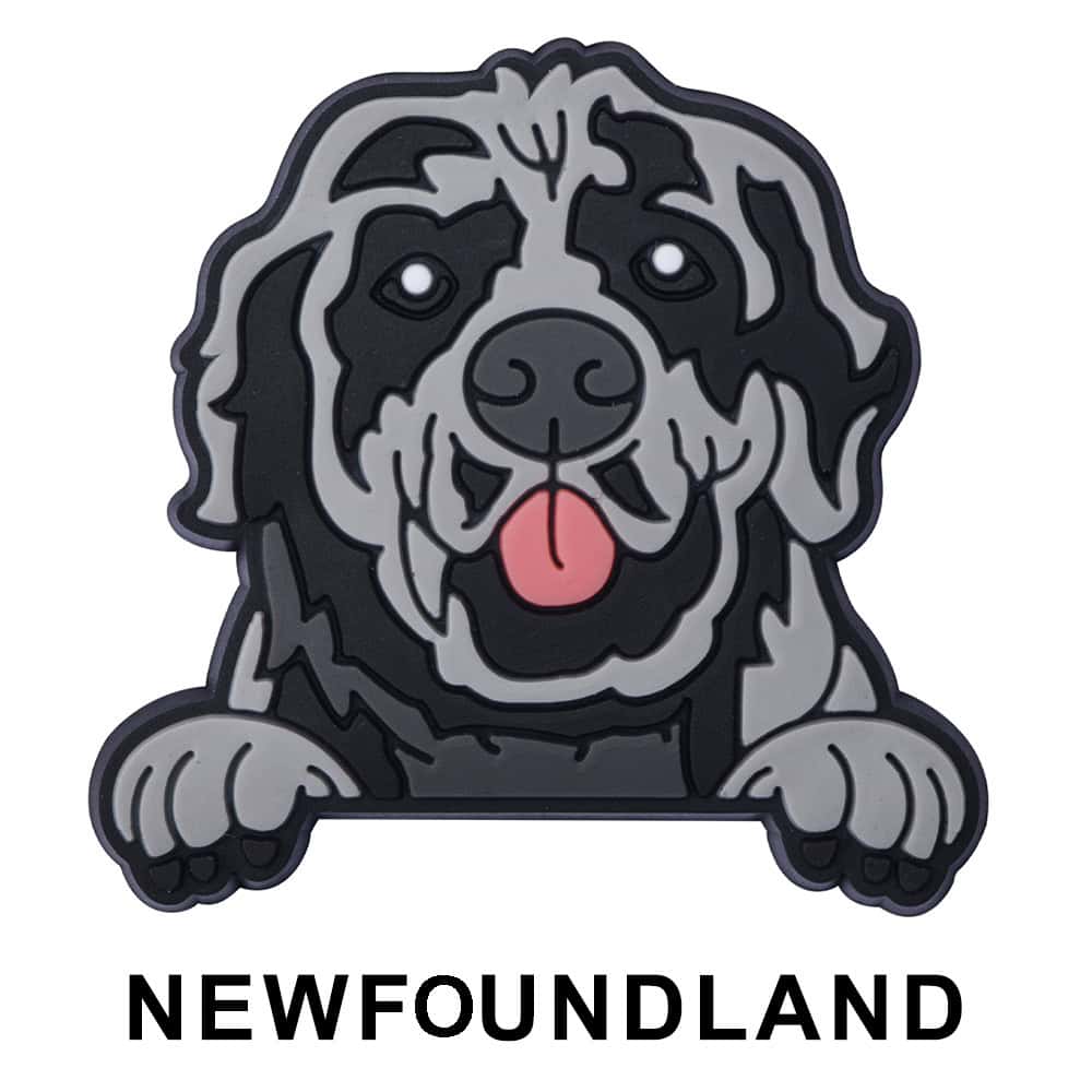 Newfoundland Dog P12699 Shoe Charm