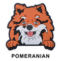 Pomeranian Dog P12701 Shoe Charm