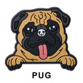 Pug Dog P12704 Shoe Charm