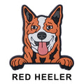 Red Healer Dog P12708 Shoe Charm